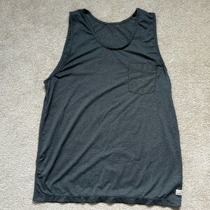Perfect condition gray men’s medium Vuori athletic breathable dry-fit tank top